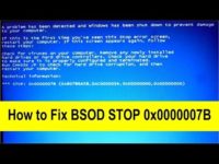 Technical information stop 0x0000007b как исправить?