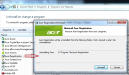 Какие программы Acer можно удалить с ноутбука?